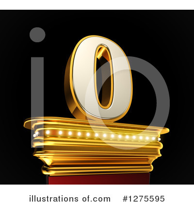 Gold Number Clipart #1275595 by stockillustrations