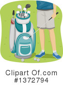 Golf Clipart #1372794 by BNP Design Studio