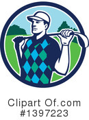Golf Clipart #1397223 by patrimonio