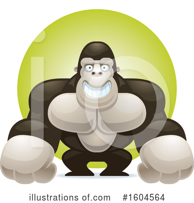Primate Clipart #1604564 by Cory Thoman