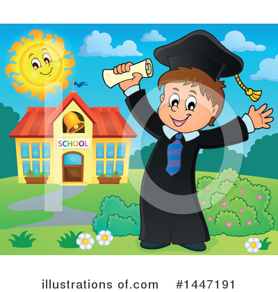 Graduate Clipart #1447191 by visekart