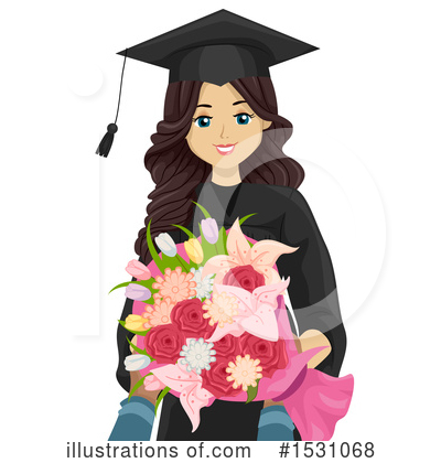 Royalty-Free (RF) Graduate Clipart Illustration by BNP Design Studio - Stock Sample #1531068