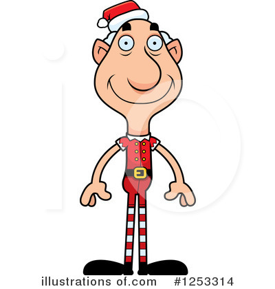 Christmas Elf Clipart #1253314 by Cory Thoman