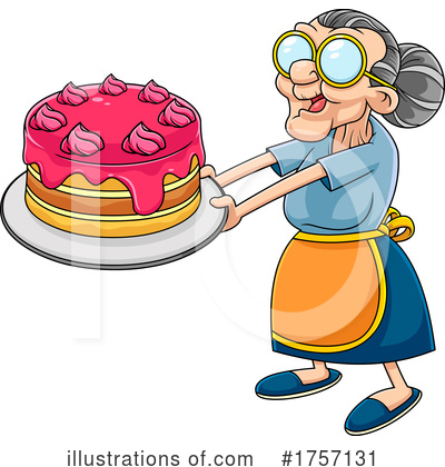 Cake Clipart #1757131 by Hit Toon
