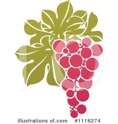 Royalty-Free (RF) Grapes Clipart Illustration by elena - Stock Sample #1116274