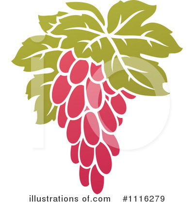 Royalty-Free (RF) Grapes Clipart Illustration by elena - Stock Sample #1116279