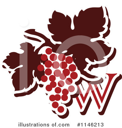 Royalty-Free (RF) Grapes Clipart Illustration by elena - Stock Sample #1146213