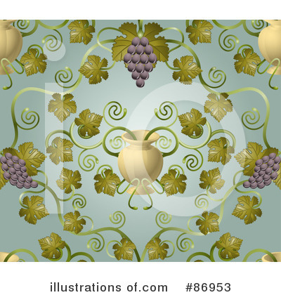 Royalty-Free (RF) Grapes Clipart Illustration by AtStockIllustration - Stock Sample #86953