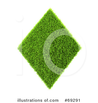 Royalty-Free (RF) Grassy Symbol Clipart Illustration by chrisroll - Stock Sample #69291