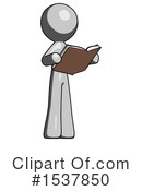 Gray Design Mascot Clipart #1537850 by Leo Blanchette