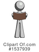 Gray Design Mascot Clipart #1537939 by Leo Blanchette