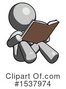 Gray Design Mascot Clipart #1537974 by Leo Blanchette