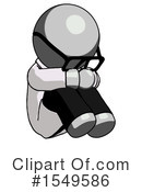 Gray Design Mascot Clipart #1549586 by Leo Blanchette