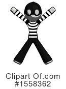 Gray Design Mascot Clipart #1558362 by Leo Blanchette