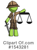 Green Design Mascot Clipart #1543281 by Leo Blanchette