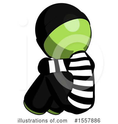 Royalty-Free (RF) Green Design Mascot Clipart Illustration by Leo Blanchette - Stock Sample #1557886