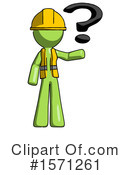 Green Design Mascot Clipart #1571261 by Leo Blanchette