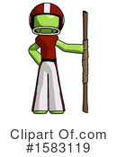 Green Design Mascot Clipart #1583119 by Leo Blanchette