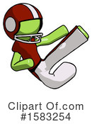Green Design Mascot Clipart #1583254 by Leo Blanchette