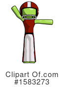 Green Design Mascot Clipart #1583273 by Leo Blanchette