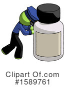 Green Design Mascot Clipart #1589761 by Leo Blanchette