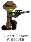 Green Design Mascot Clipart #1590085 by Leo Blanchette
