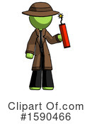 Green Design Mascot Clipart #1590466 by Leo Blanchette
