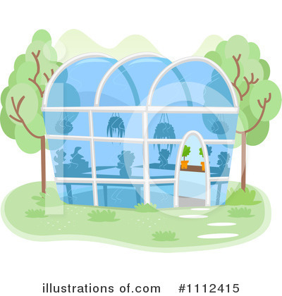 Royalty-Free (RF) Green House Clipart Illustration by BNP Design Studio - Stock Sample #1112415