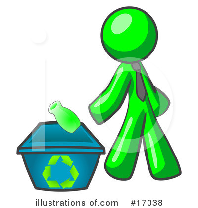 Recycle Clipart #17038 by Leo Blanchette