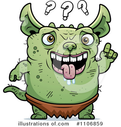 Royalty-Free (RF) Gremlin Clipart Illustration by Cory Thoman - Stock Sample #1106859