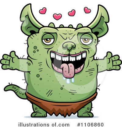 Royalty-Free (RF) Gremlin Clipart Illustration by Cory Thoman - Stock Sample #1106860