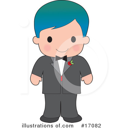 Tuxedo Clipart #17082 by Maria Bell