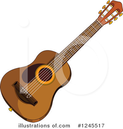 Guitar Clipart #1245517 by Pushkin