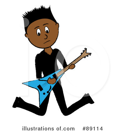 Guitarist Clipart #89114 by Pams Clipart