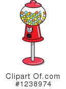Gumball Machine Clipart #1238974 by Johnny Sajem