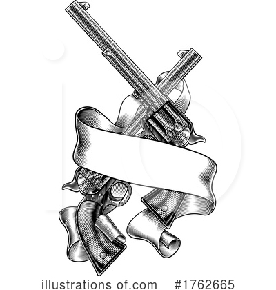 Royalty-Free (RF) Gun Clipart Illustration by AtStockIllustration - Stock Sample #1762665