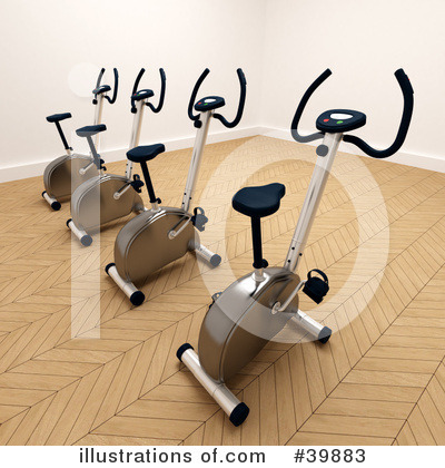 Gym Clipart #39883 - Illustration by Frank Boston