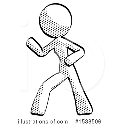 Royalty-Free (RF) Halftone Design Mascot Clipart Illustration by Leo Blanchette - Stock Sample #1538506