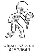 Halftone Design Mascot Clipart #1538648 by Leo Blanchette