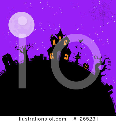 Royalty-Free (RF) Halloween Clipart Illustration by elaineitalia - Stock Sample #1265231