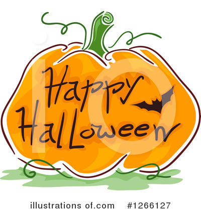 Royalty-Free (RF) Halloween Clipart Illustration by BNP Design Studio - Stock Sample #1266127
