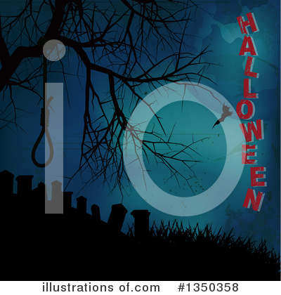 Royalty-Free (RF) Halloween Clipart Illustration by elaineitalia - Stock Sample #1350358