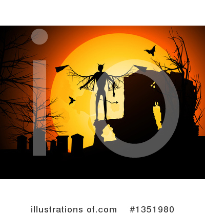 Halloween Clipart #1351980 by elaineitalia