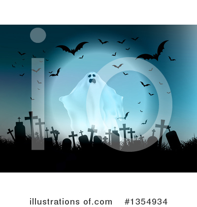 Cemetery Clipart #1354934 by KJ Pargeter