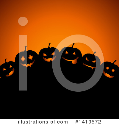 Pumpkins Clipart #1419572 by KJ Pargeter
