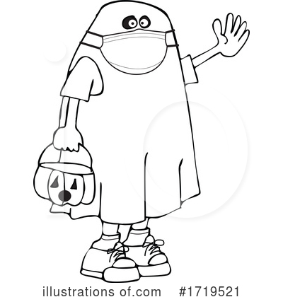 Royalty-Free (RF) Halloween Clipart Illustration by djart - Stock Sample #1719521