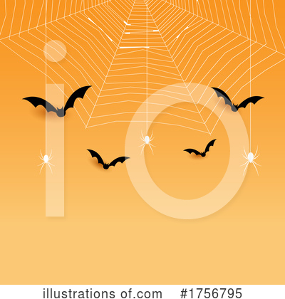 Flying Bats Clipart #1756795 by KJ Pargeter