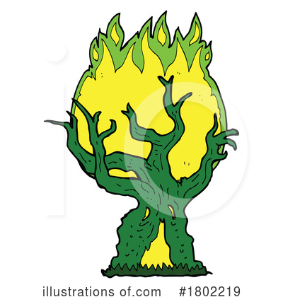 Flames Clipart #1802219 by lineartestpilot