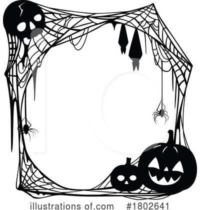 Spider Web Clipart #1802641 by Vector Tradition SM