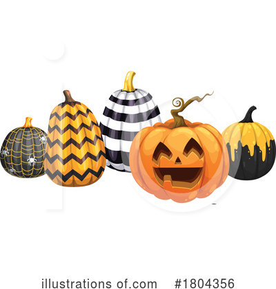 Royalty-Free (RF) Halloween Clipart Illustration by Vector Tradition SM - Stock Sample #1804356